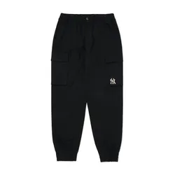 Quần Jogger MLB Cargo Cargo Logo 3LWPB0324-50BKS Màu Đen