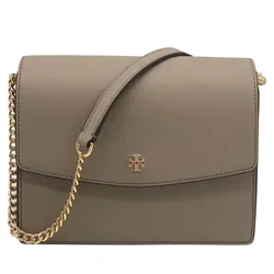 Túi Đeo Chéo Tory Burch Emerson Envelope French Gray 61450 Màu Xám