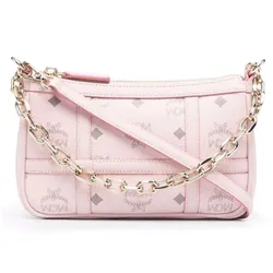 Túi Đeo Vai MCM Powder Pink Visetos Aren Shoulder Bag MWSBAER01QH001 Màu Hồng