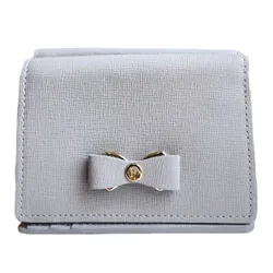 Ví Furla Glenda Tri-Fold Wallet Light Gray 1028291 Màu Xám