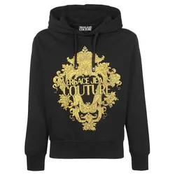 Áo Hoodie Versace Jeans Couture Logo Printed 73GAIP02 CF01P G89 Màu Đen Size S