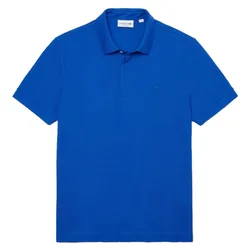 Áo Polo Men's Lacoste Paris Shirt Regular Fit Stretch Cotton Piqué PH5522 HJM Màu Xanh Size S