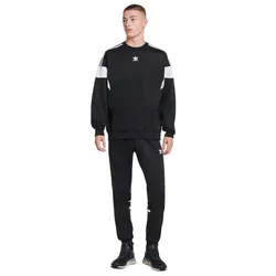Bộ Quần Áo Nỉ Nam Adidas Challenger Crewneck Sweatshirt Màu Đen Size XS