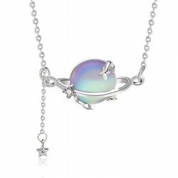 Dây Chuyền Lili Jewelry Bạc Nữ Đính Đá Aurora Hình Ngôi Sao Maria LILI_457839 Màu Bạc