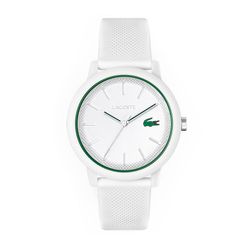 Đồng Hồ Nam Lacoste.12.12 White Silicone Strap Watch 2011169 Màu Trắng
