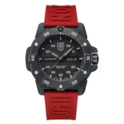 Đồng Hồ Nam Luminox Master Carbon SEAL Automatic, 45 mm, Military Dive Watch 3875 Màu Đỏ Đen