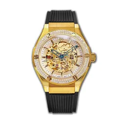 Đồng Hồ Nam Olym Pianus Classic Fusion Skeleton OP990-45.24ADGK-GL-T Màu Vàng