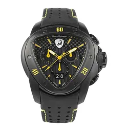 Đồng Hồ Nam Tonino Lamborghini Spyder Chrono Watch 44.3mm T9SE Màu Đen