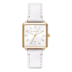Đồng Hồ Nữ Michael Kors MK Brenner Gold Watch 31mm MK2677 Màu Trắng