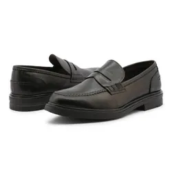 Giày Lười Nam Duca Di Morrone Lupo-Pelle_Nero Màu Đen Size 42