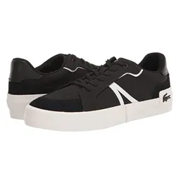 Giày Thể Thao Lacoste L004 Canvas Màu Đen Size 42.5