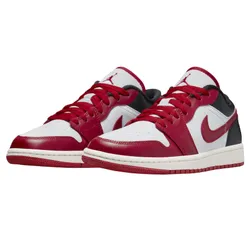 Giày Thể Thao Nike Air Jordan 1 Low Reverse 'Black Toe' DC0774-160 Màu Đỏ Trắng Size 43