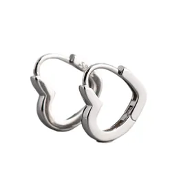 Khuyên Tai LiLi Jewelry Hình Trái Tim Lili_649279 Màu Trắng
