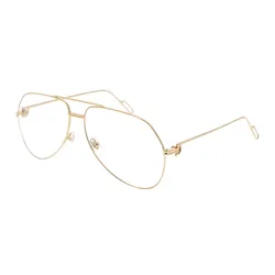 Kính Mắt Cận Cartier CT0116O 001 Màu Vàng