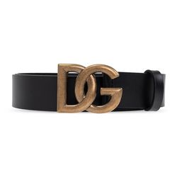 Thắt Lưng Nam Dolce & Gabbana D&G BC4644 Logo Belt 3.5cm Màu Đen Size 95