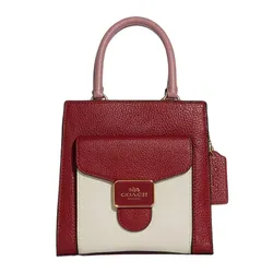 Túi Đeo Chéo Coach Mini Pepper Crossbody In Colorblock C6994 Màu Đỏ