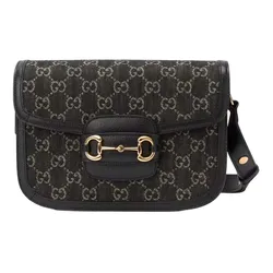 Túi Đeo Chéo Gucci Horsebit 1955 Shoulder Bag Màu Đen