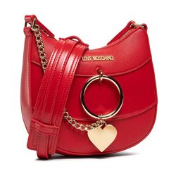 Túi Đeo Chéo Love Moschino Crossbody Bag Red With Heart 4239 Màu Đỏ