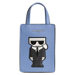 Túi Đựng Điện Thoại Karl Lagerfeld Maybelle Cell Phone Crossbody Màu Xanh