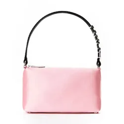 Túi Xách Tay Alexander Wang Heiress Medium Pouch In Satin Màu Hồng