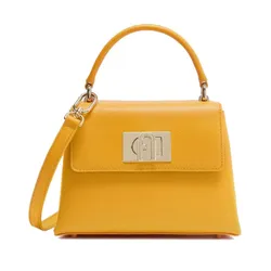 Túi Xách Tay Furla 1927 Top Handle Mini Curcuma Màu Vàng