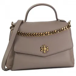 Túi Xách Tory Burch Top Handle Satchel Grey Heron 59705 Retail Màu Xám Nâu