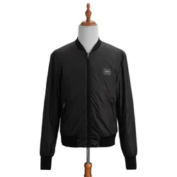 Áo Khoác Nam Dolce & Gabbana D&G Bomber G9OW1T-FUMQG Black Màu Đen Size 46