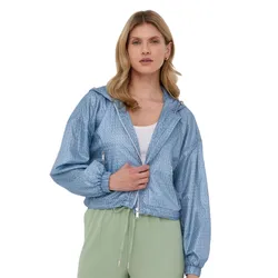 Áo Khoác Michael Kors Mk Jacket MS2205X43D Màu Xanh Size M