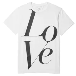 Áo Phông Michael Kors MK Watch Hunger Stop Love T-Shirt In White Màu Trắng Size M