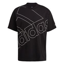 Áo Thun Adidas Giant Logo Tee - Gender Neutral GK9422 Tshirt Màu Đen Size XL