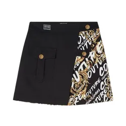 Chân Váy Versace Jeans Couture Skirt 73HAE801 NS165 G89 Màu Đen Size 40