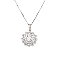 Dây Chuyền Sherlyn Diamond MS204#2(3) Đính Kim Cương Màu Trắng