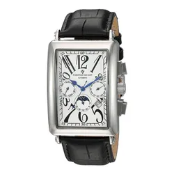 Đồng Hồ Nam Christian Van Sant Prodigy Automatic White Dial Men's Watch CV9131 Màu Đen Bạc