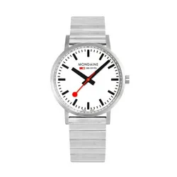 Đồng Hồ Nam Mondaine Classic Stainless Steel Watch A660.30360.16SBJ - 40mm Màu Xám Bạc