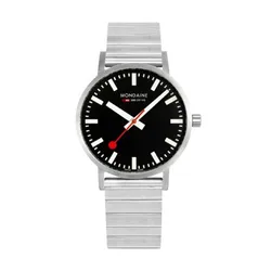 Đồng Hồ Nam Mondaine Classic Stainless Steel Watch A660.30360.16SBW - 40mm Màu Xám Bạc