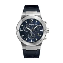 Đồng Hồ Nam Salvatore Ferragamo F-80 FIJ020017 Màu Xanh Navy