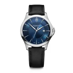 Đồng Hồ Nam Victorinox Alliance Quartz Blue Dial 241906 Màu Đen Xanh