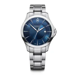 Đồng Hồ Nam Victorinox Alliance Quartz Blue Dial 241910 Màu Xanh Bạc