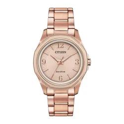 Đồng Hồ Nữ Citizen Eco-Drive FE7053-51X Màu Vàng Hồng