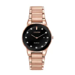Đồng Hồ Nữ Citizen Eco-Drive GA1058-59Q Màu Vàng Hồng