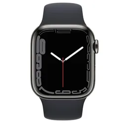 Đồng Hồ Thông Minh Apple Watch Series 7 LTE 41mm Viền Thép Màu Đen