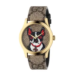 Đồng Hồ Unisex Gucci G-Timeless YA1264056 Màu Nâu