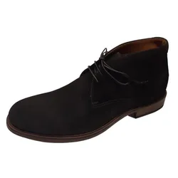 Giày Boot Nam Germano Bellesi Da Lộn 223 - 01 Màu Đen