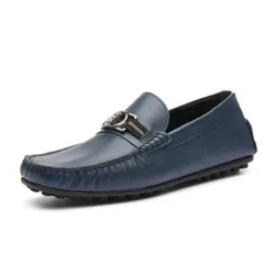 Giày Lười Nam Germano Bellesi 134 - 01 Màu Xanh Navy Size 41.5