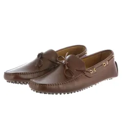 Giày Lười Nam Germano Bellesi 242 Màu Nâu Size 42.5