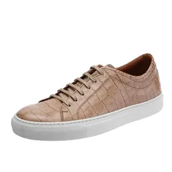 Giày Thể Thao Nam Germano Bellesi 1227 - 01 Màu Nâu Nhạt Size 38
