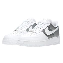 Giày Thể Thao Nike Air Force 1 Low White Metallic Silver DD6629-100 Màu Trắng Size 38.5