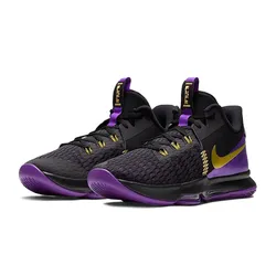 Giày Thể Thao Nike Lebron Wtiness 5 Ep ' Lakers' CQ9381-001 Màu Đen Tím