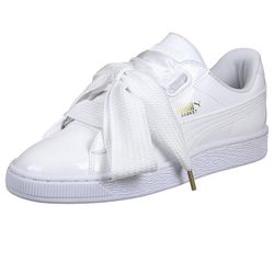 Giày Thể Thao Puma Basket Heart Patent Leather White 363073-02 Màu Trắng Size 35.5