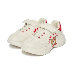 Giày Thể Thao Trẻ Em MLB Bigball Chunky Megabear New York Yankees 7ASHCC02N-50RDS Màu Trắng Đỏ